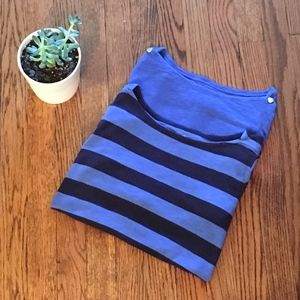 J. Crew Spring Blue & Navy Boatneck Tee Bundle